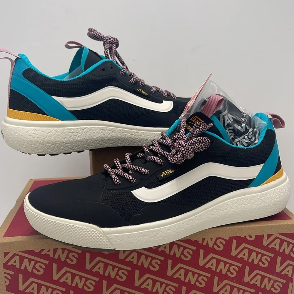 Vans WMNS Black and Blue Shoes Ultrarange Exo
Pop Color Black/Multi
VN0A4U1KB - Picture 2 of 16